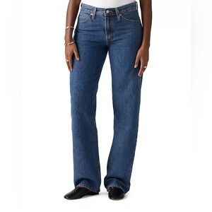 Levi's Women's Straight Leg Blue Jeans